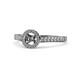 1 - Arael Semi Mount Halo Engagement Ring 