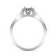 5 - Arael Semi Mount Halo Engagement Ring 