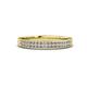 2 - Aurum Diamond Double Row Bridal Set Ring 