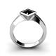 4 - Emilia Semi Mount East West Engagement Ring 