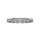 2 - Cheryl 1.30 mm Diamond Marquise Shape Wedding Band 