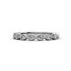 1 - Cheryl 1.30 mm Diamond Marquise Shape Wedding Band 