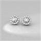 2 - Bernice Black Diamond Stud Earrings 