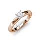3 - Kyle White Sapphire Solitaire Ring  