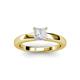 2 - Kyle White Sapphire Solitaire Ring  