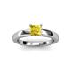 2 - Kyle Yellow Sapphire Solitaire Ring  