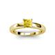 2 - Kyle Yellow Sapphire Solitaire Ring  