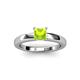 2 - Kyle Peridot Solitaire Ring  