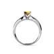 4 - Adsila Citrine Solitaire Engagement Ring 
