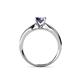 4 - Adsila Iolite Solitaire Engagement Ring 