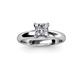 2 - Bianca Princess Cut Diamond Solitaire Engagement Ring 