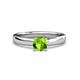 3 - Kyle Peridot Solitaire Ring  