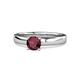 1 - Kyle Ruby Solitaire Ring  