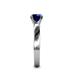 5 - Kyle Blue Sapphire Solitaire Ring  