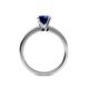 6 - Kyle Blue Sapphire Solitaire Ring  