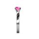 5 - Kyle Pink Sapphire Solitaire Ring  