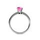 6 - Kyle Pink Sapphire Solitaire Ring  