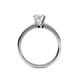 6 - Kyle White Sapphire Solitaire Ring  