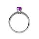 6 - Kyle Amethyst Solitaire Ring  
