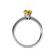 6 - Kyle Citrine Solitaire Ring  