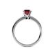 6 - Kyle Ruby Solitaire Ring  