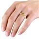6 - Keona Citrine Solitaire Bridal Set Ring 