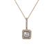 1 - Deana Diamond Womens Halo Pendant Necklace 