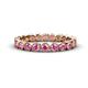 1 - Arria 2.70 mm Pink Sapphire Eternity Band 