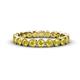 1 - Arria 2.70 mm Yellow Sapphire Eternity Band 