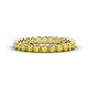 1 - Arria 2.40 mm Yellow Sapphire Eternity Band 
