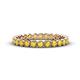 1 - Arria 2.40 mm Yellow Sapphire Eternity Band 