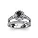 2 - Halo Bridal Set Ring 