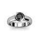 3 - Enola Black Diamond Solitaire Engagement Ring 