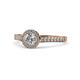 1 - Arael Diamond Halo Engagement Ring 