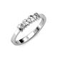 2 - Fiona Diamond Three Stone Engagement Ring 