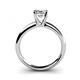 4 - Bianca Princess Cut Diamond Solitaire Engagement Ring 
