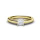 1 - Kyle White Sapphire Solitaire Ring  