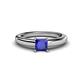 1 - Kyle Blue Sapphire Solitaire Ring  