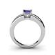 4 - Kyle Iolite Solitaire Ring  
