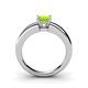 4 - Kyle Peridot Solitaire Ring  