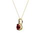 2 - Celyn Ruby and Diamond Pendant 