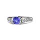 1 - Alana Signature Tanzanite and Diamond Engagement Ring 