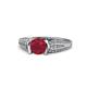 1 - Alair Signature Ruby and Diamond Engagement Ring 