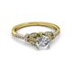 3 - Katelle Desire Diamond Engagement Ring 