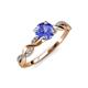 4 - Mayra Desire Tanzanite and Diamond Engagement Ring 