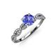 4 - Milena Desire Tanzanite and Diamond Engagement Ring 