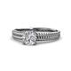 1 - Kelis Desire Diamond Braided Engagement Ring 