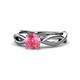 1 - Senara Desire Pink Tourmaline Engagement Ring 