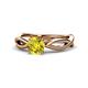 1 - Senara Desire Yellow Diamond Engagement Ring 