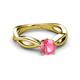 3 - Senara Desire Pink Tourmaline Engagement Ring 